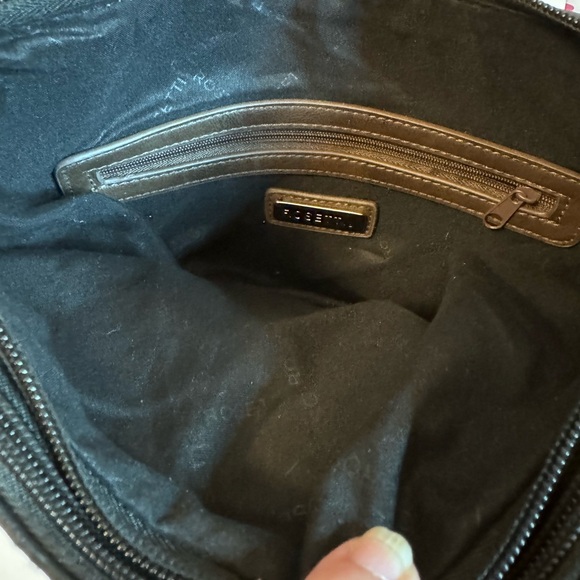 Rosetti Faux Leather Black/Brown Crossbody EUC No Defects - Picture 7 of 9